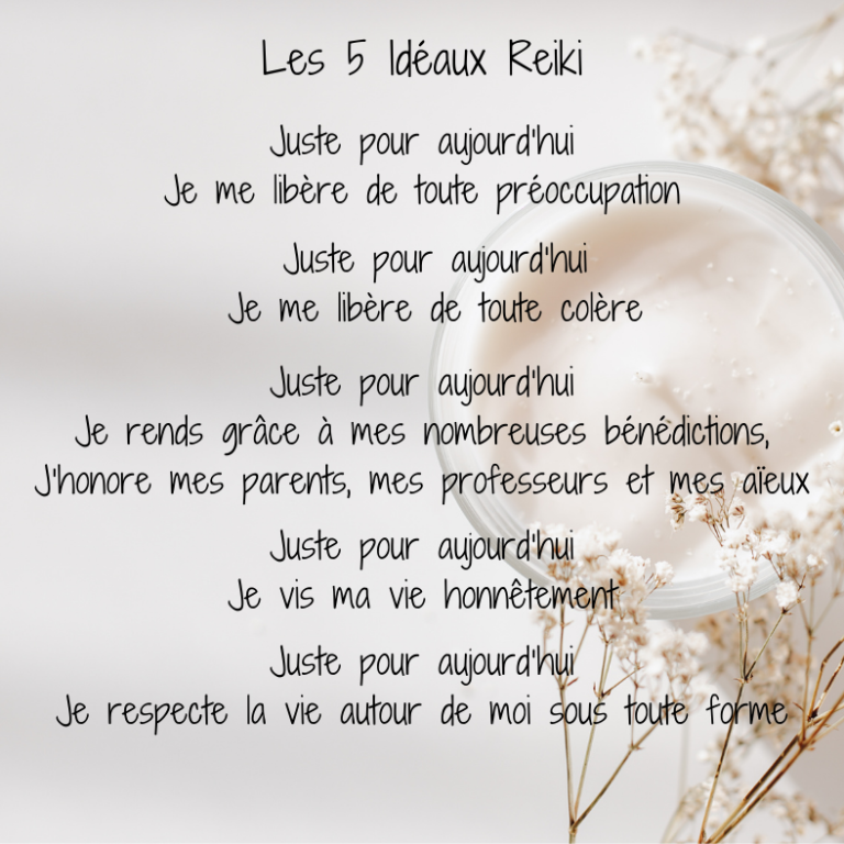 Les idéaux du reiki